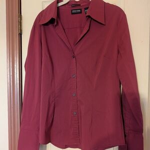 New York & Company Deep Pueple Blouse Euc Sz. L
